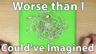 Finding the worst ever earbuds.