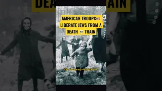 American troops liberate Jews from a death train during WWII #history #war #ww2 #worldwar2
