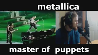First Time Hearing  MetallicaMaster of puppets (Reaction