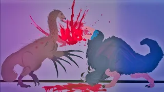 Therizinosaurus vs Deinocheirus (Fast.Lazy.Fight) FLF Season 1 finale