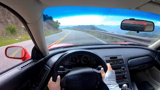 Honda NSX POV Driving - Driver's Therapy - CO HWY 92