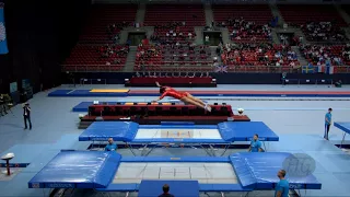 PIONTEK Hally (USA) - 2017 Trampoline Worlds, Sofia (BUL) - Qualification Trampoline Routine 1