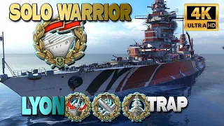 Lyon: Last second SOLO WARRIOR - World of Warships