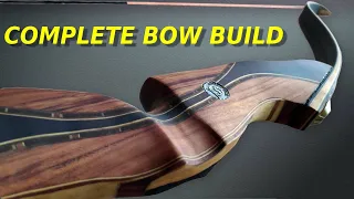 How to make a Recurve Bow?  ( DIY Traditional archery recurve bow)