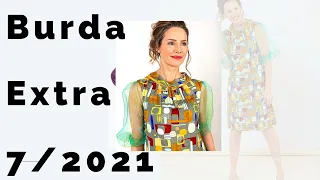 Burda Extra 7/2021 Line Drawings