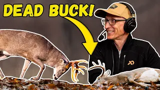 HUGE Buck FIGHTS Hunters Deer! - Crazy Hunting Story!
