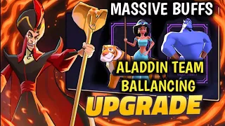 Massive Aladdin team buffs Incoming (now live) Disney Sorcerer's Arena