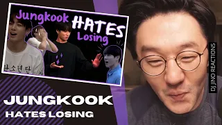 DJ REACTION to KPOP - JUNGKOOK HATES LOSING