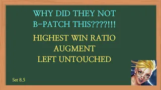 THIS HERO AUGMENT DIDN'T GET PATCHED BEBE872 SPAM THIS AUGMENT EVERY GAME