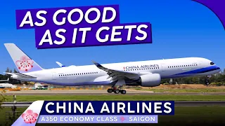 CHINA AIRLINES A350 Economy Class【Trip Report: Taipei to Saigon】Perfection?