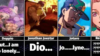 JoJo Characters Last words || VibeComparison