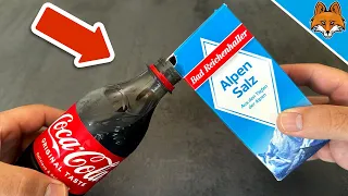 Mische COLA und SALZ für DIESEN genialen Trick💥(Überraschend)🤯