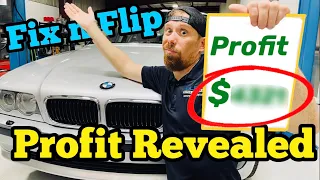 BMW 740iL Flip for Profit e38
