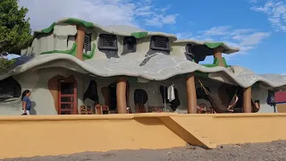 Casa de los Picapiedras Playa Guasacate Tola  🇳🇮