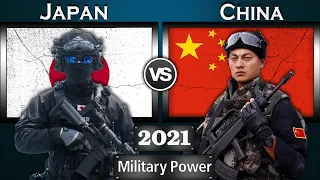 Japan vs China Military Power Comparison 2021 | China vs Japan Global Power