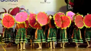 RED MIAO UMBRELLA DANCE || TARANG 2018 || ACCORD SCHOOL