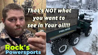 Polaris Sportsman 6x6 major repair!