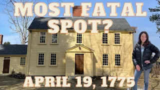 MOST FATAL SPOT ON APRIL 19, 1775? The Jason Russell House in Menotomy #americanrevolution