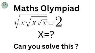 Math Olympiad | A Nice Algebra Simplification | Find the value of X=?