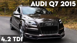 HUGE AUDI Q7 4.2 TDI 2015 Preview a & test drive