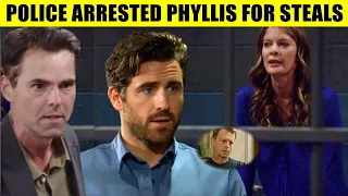 CBS Y&R Spoilers Phyllis was arrested for hacking Billy's bank account - Tucker was an accomplice