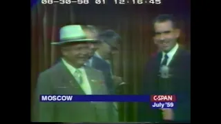 Khrushchev vs. Nixon Kitchen Debate (Moscow, 1959)