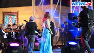 Aygün Səmədzadənin konsertində böyük olay ! Aygün Bəylər dəvətsiz gəlib mahnı oxudu