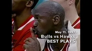 May 11, 1997 Bulls vs Hawks game 4 highlights