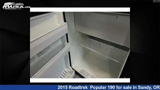 Spectacular 2015 Roadtrek  Popular 190 Class B RV For Sale in Sandy, OR | RVUSA.com