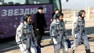 Tim Peake arrives at the International Space Station