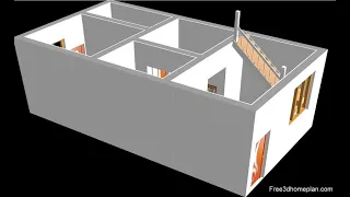 15x30 Small House design Plan II 15x30 Ghar Ka Naksha II 450 ft house plan II 15 By 30 House Design