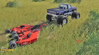 Bigfoot speed mowing - Farming Simulator 19