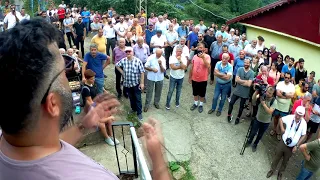 Givi G. Karchava - Speech in Laz language at Kazim Koyuncu's memorial tomb - 25.06.2019