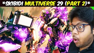 *MOST EPIC TITANS FIGHT* 😱 SKIBIDI TOILET MULTIVERSE 029 (Part 2) Reaction