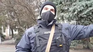 На виклик поліції приїхала охорона