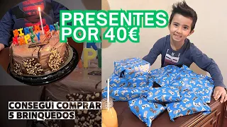 Quanto custa brinquedos em Portugal? Desafio dos 40€ #morandonaeuropa #moraremportugal #supermercado