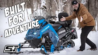 2024 Polaris 650 Indy Adventure 137 Detailed Snowmobile Overview