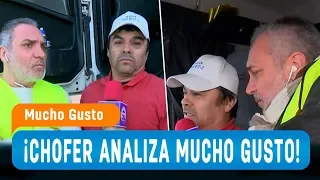 La conversación de Lucho con el camionero que lo llevó a San Antonio - Mucho Gusto 2019