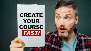 How to Quickly Create an Online Course (The EASY Way)