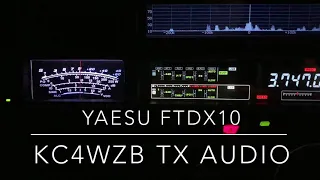 Yaesu FTdx10: TX Audio Samples and Settings (Video #20 in this series)