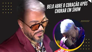 Belo abre o coração após chorar em show: 'Estou passando por um momento complicado'