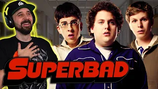 FIRST TIME WATCHING Superbad Reaction!