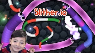 Slither.io en Español | El Juego de los Gusanos de Colores | Juego para niños