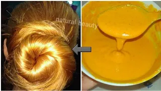 Dye hair naturally in a bright blonde color from the first use, effective💯