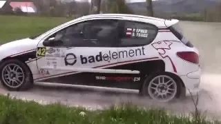 2 Rajd Zdrojowy 2016 - Epner / Tracz - Peugeot 206 XS