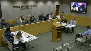 Town Board of New Castle Work Session 11/1/22