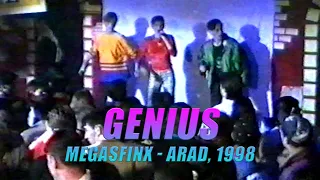 GENIUS - concert in Disco Megasfinx Arad, 27.03.1998