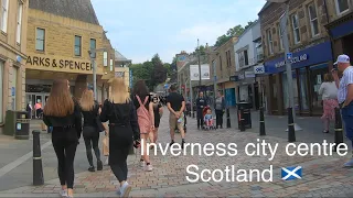 Inverness Scotland 🏴󠁧󠁢󠁳󠁣󠁴󠁿, walking the streets