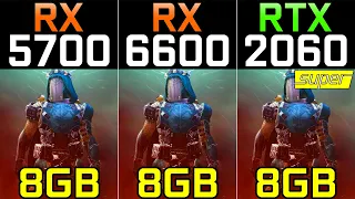 RX 5700 Vs. RX 6600 Vs. RTX 2060 Super | 1080p and 1440p Gaming Benchmarks