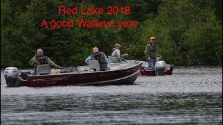 Walleye and Pike Fishing, Red Lake, Ontario Canada 2018